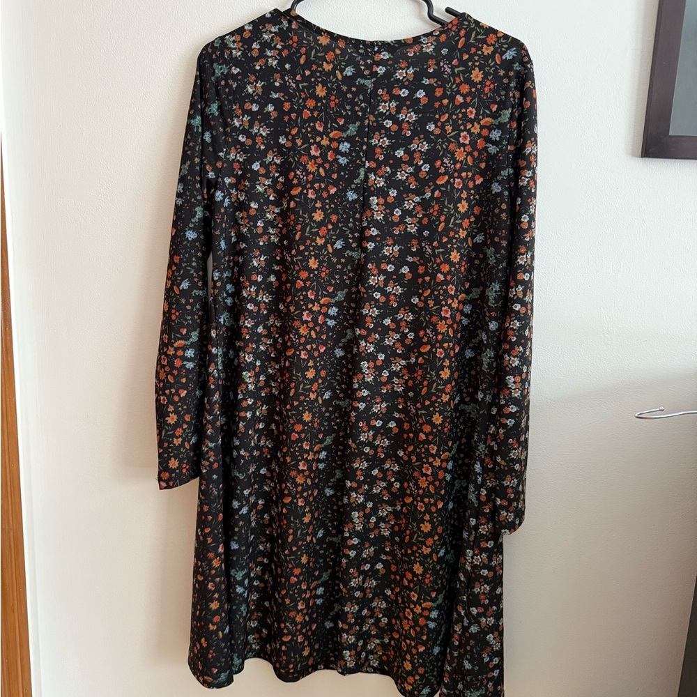George Multicolor Floral Long Sleeve Dress
